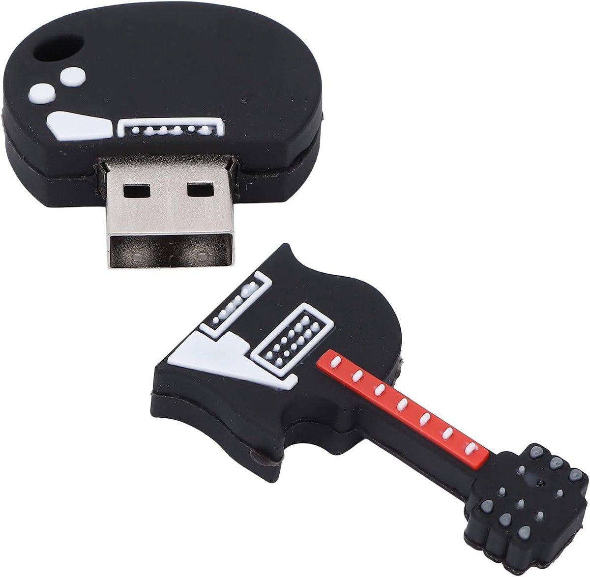 Denash Bass Guitar USB Flash Drive, Cute Portable Data Transfer USB Stick, Unique Music Accessories for Student - ShopVlot