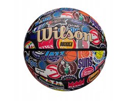 Wilson NBA All Teams Retro Basketbal Maat 7 - Outdoor & Indoor