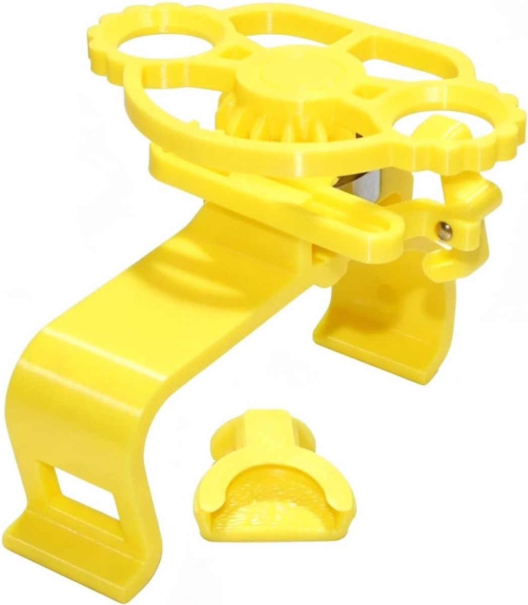 Mini stuurwiel voor P5 Racing Game Controller - geel - 3D geprint - verbeterde controle en ervaring - ShopVlot
