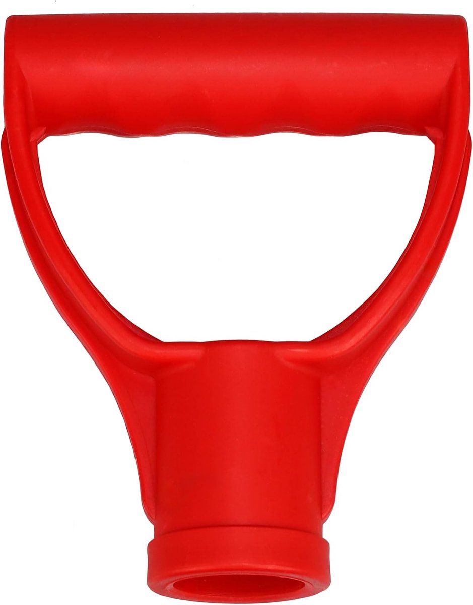 D-handvat spade - kunststof D-duwhandvat - aluminium voor 32mm - ergonomisch en lichtgewicht - ShopVlot