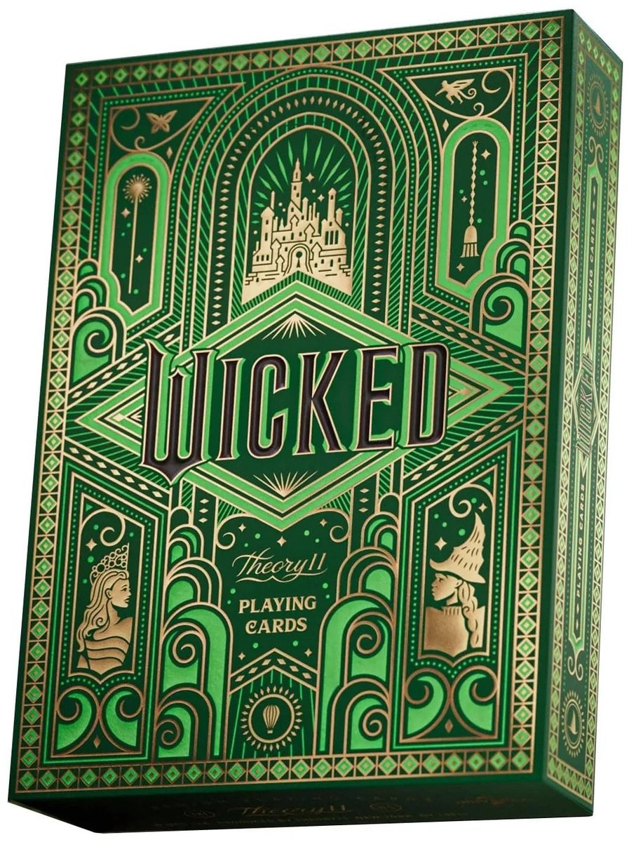 Theorie11 Wicked Speelkaarten - Standaard Pokerformaat