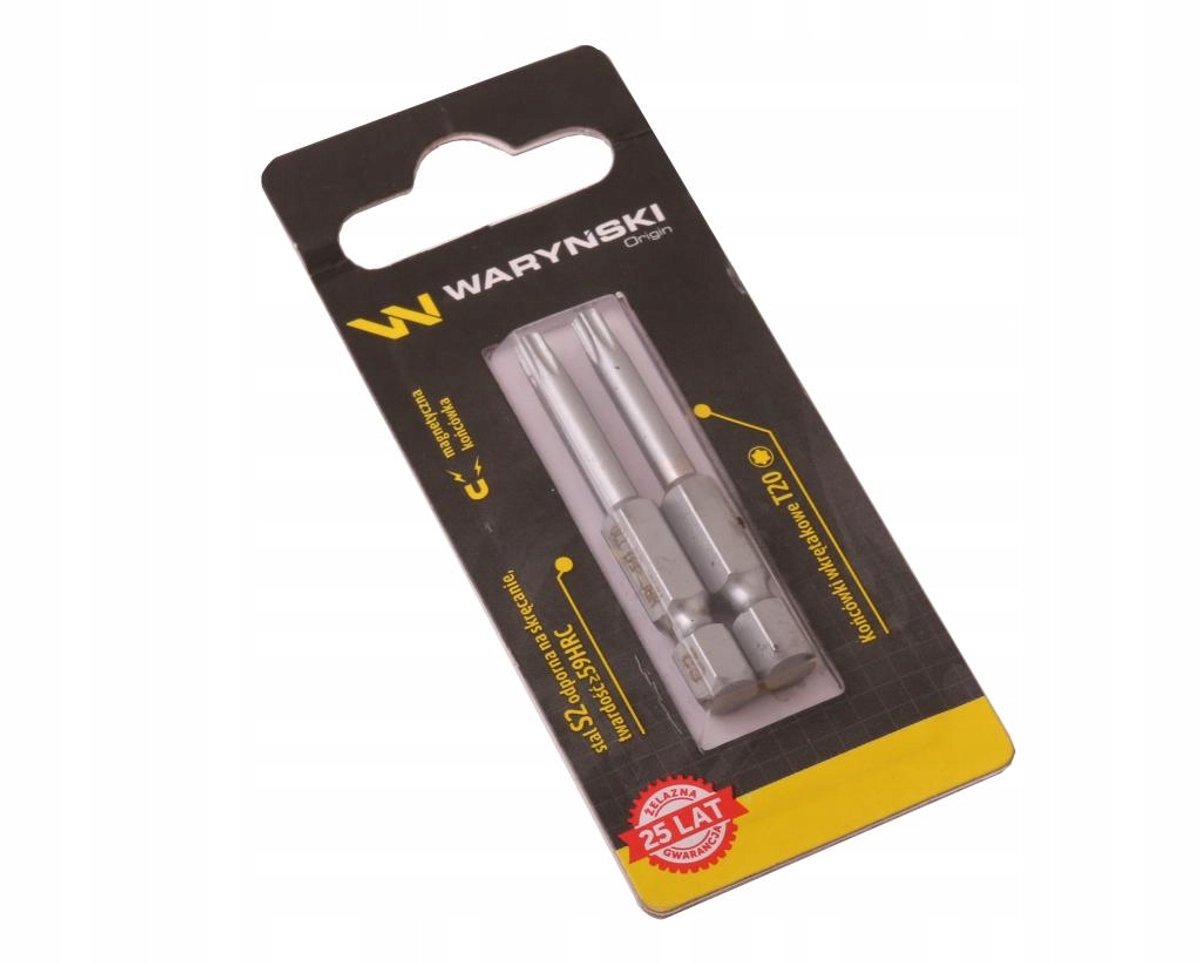 Waryński Torx Bit T20 50mm - 2 Stuks in Blister