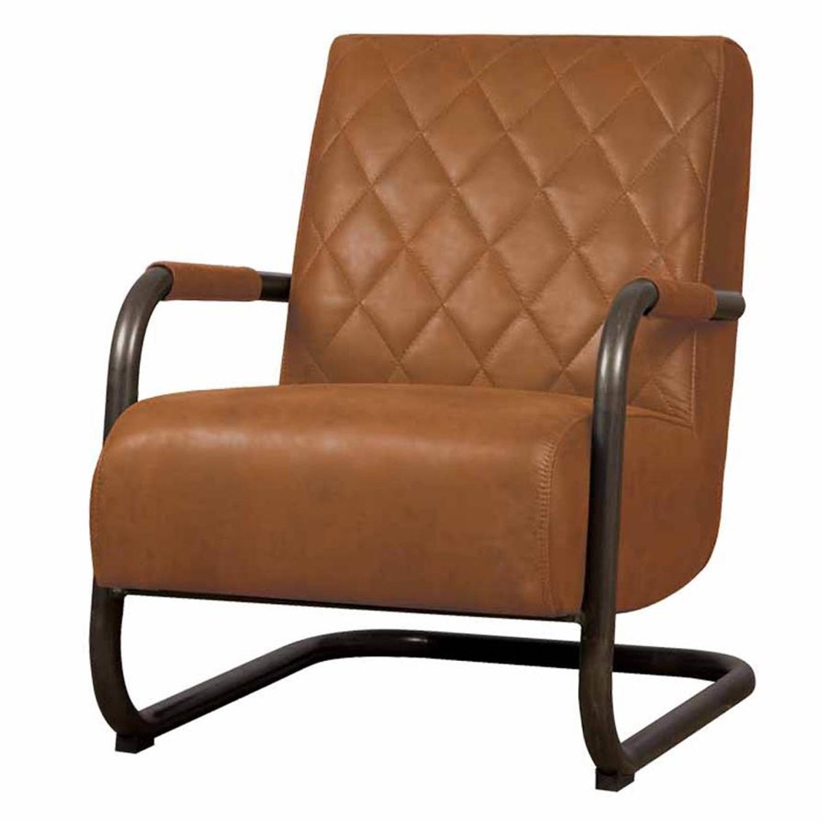 Tower Living Fauteuil Civo Bull Cognac