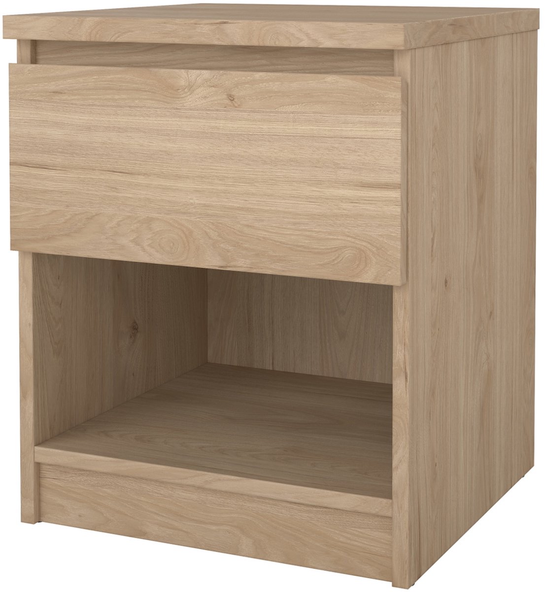 Nachtkastje Ylva 1 lade Hickory - Giga Living