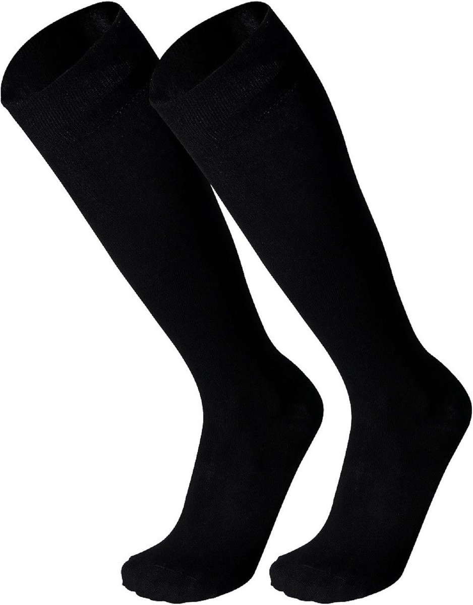 3 Pairs of Bamboo Knee Stockings without Rubber Unisex for Men and Women - ShopVlot