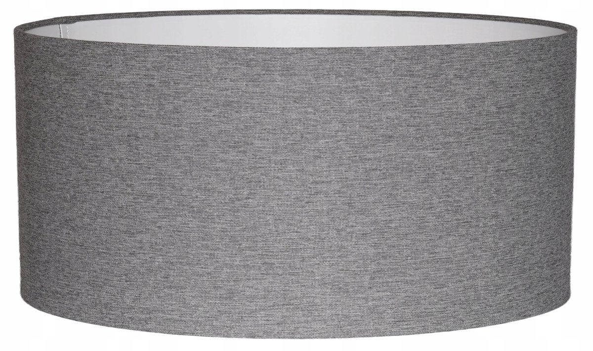 Cilinder Lampenkap 40/20 cm E27 Grijs - Stijlvolle Verlichting