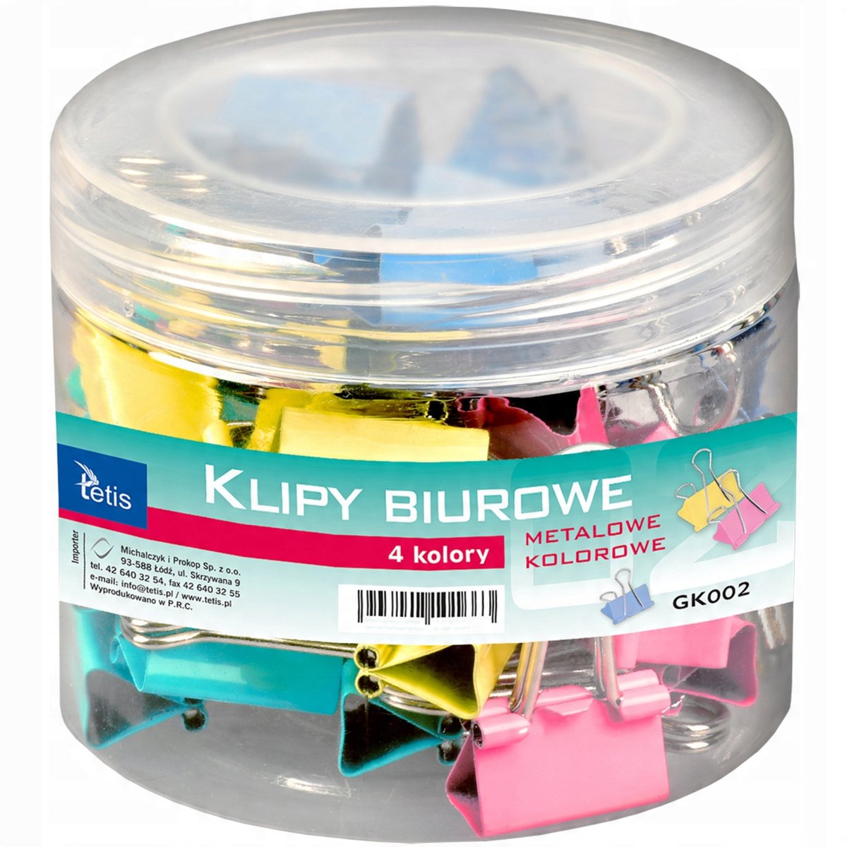 Kleurrijke Pastel Klemmers 19mm - 40 Stuks