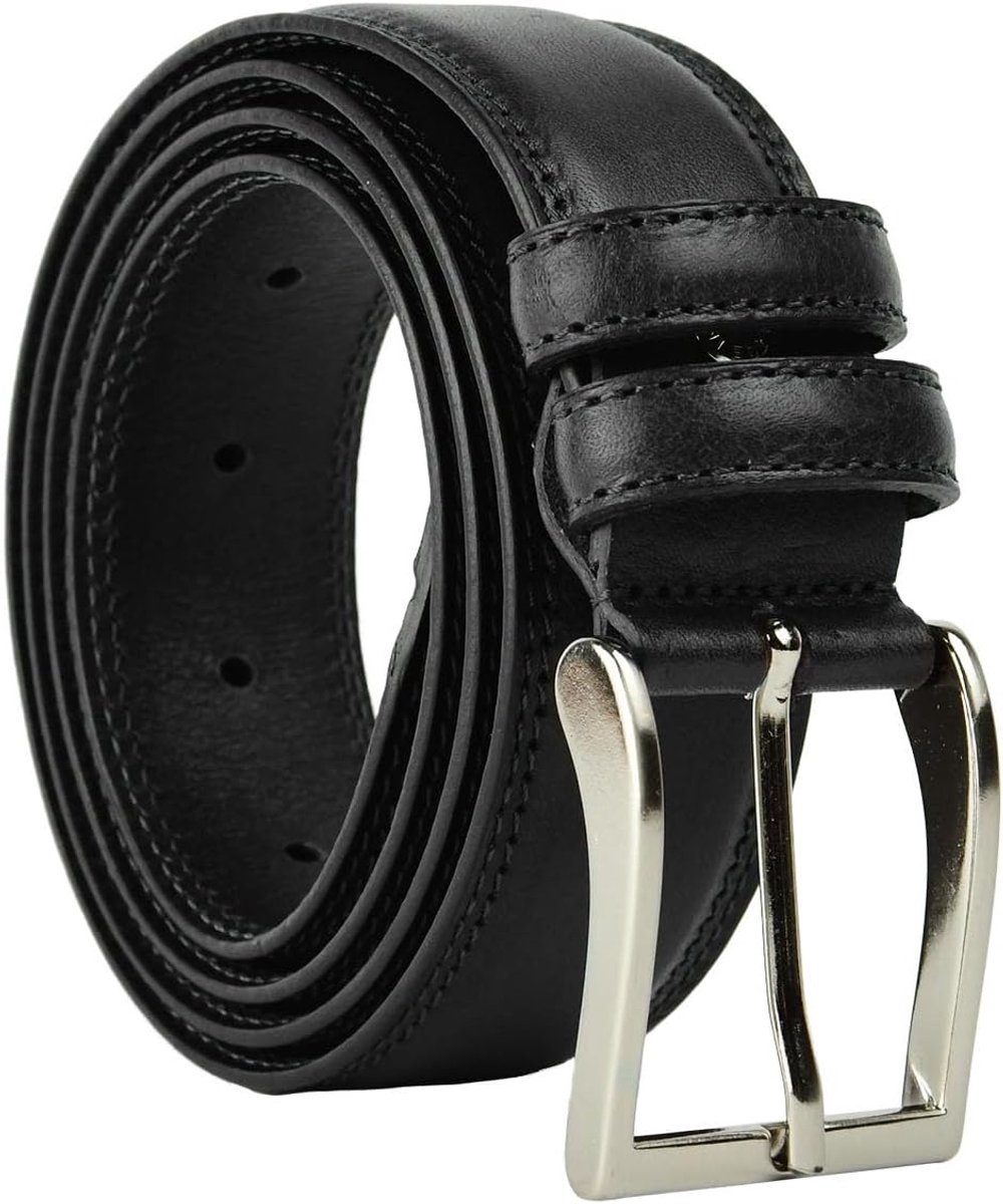 Conte Massimo Men's Genuine Leather Belt Made in Italy - ShopVlot