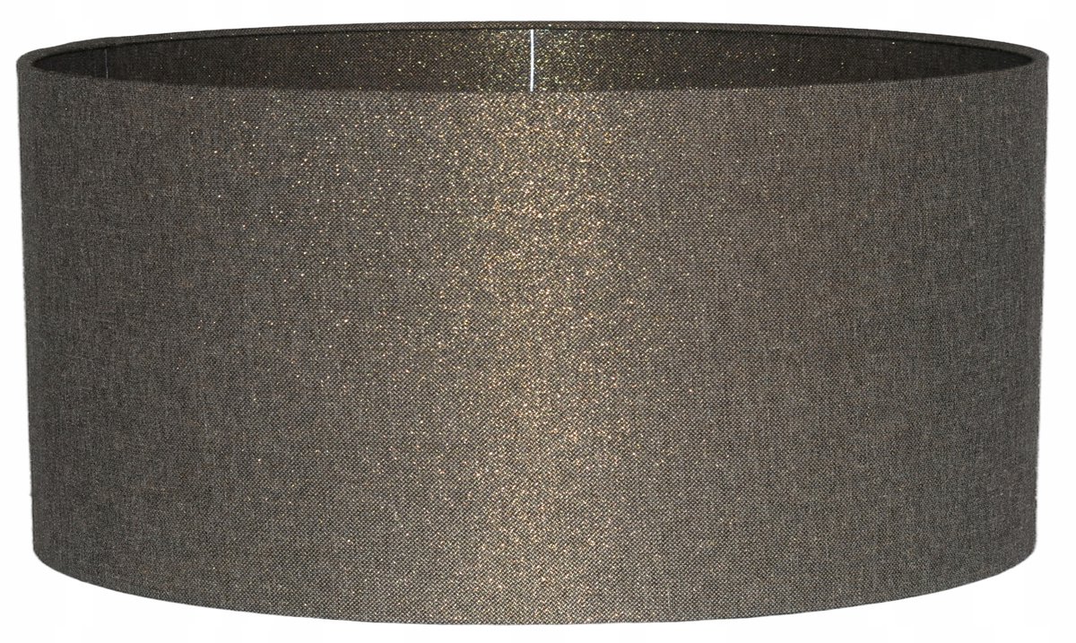 Merkloos Cilinder Lampenkap 40cm Oud Goud E27