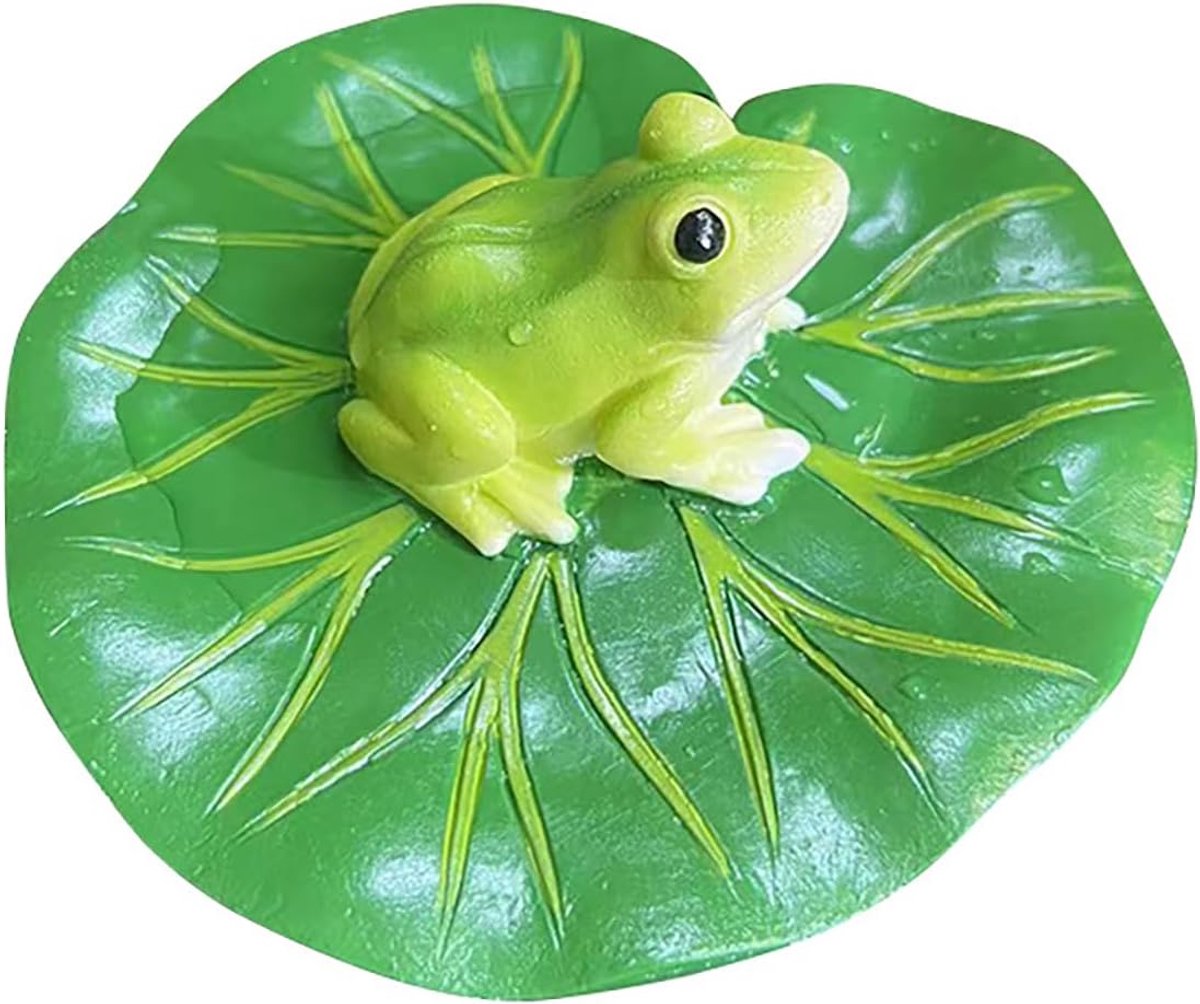 Frog Garden Ornaments Garden Decorations Frog Figurines for Home Garden Fence Balcony Patio Lawn Courtyard Ornaments - ShopVlot