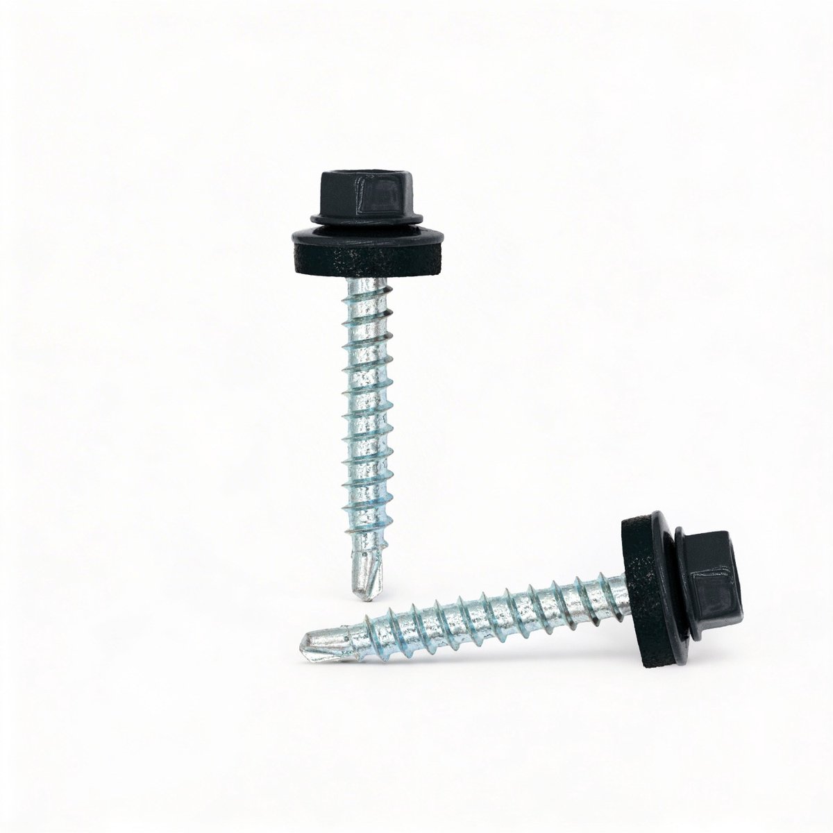 TWISTEC Zelfborende Dakschroeven 4,8 x 20 mm – Voor Plaatverbindingen – RAL 7024 Grafietgrijs – 100 stuks
