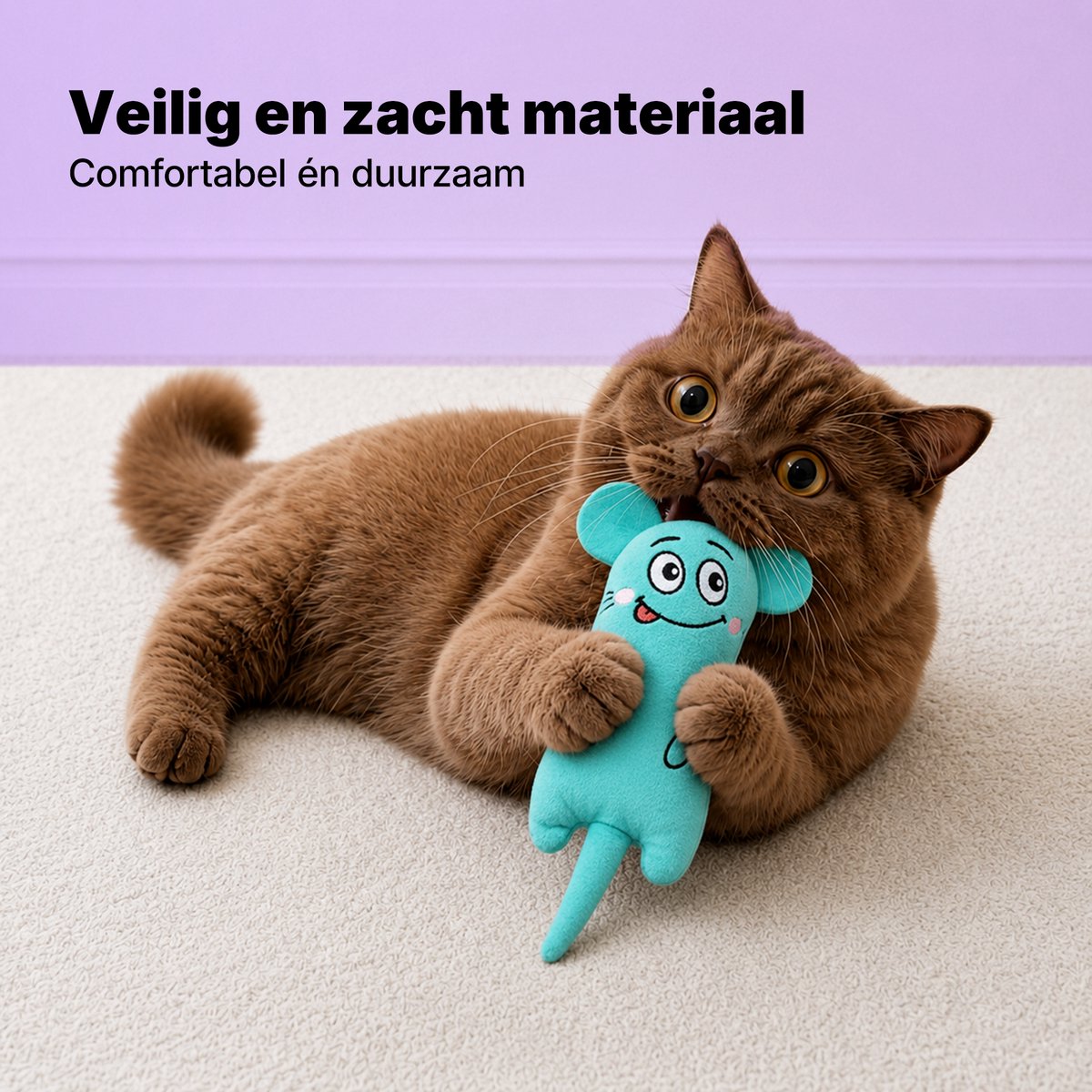 LG Jake and Jacky Kattenspeelgoed met Catnip - 15cm thumbnail 4