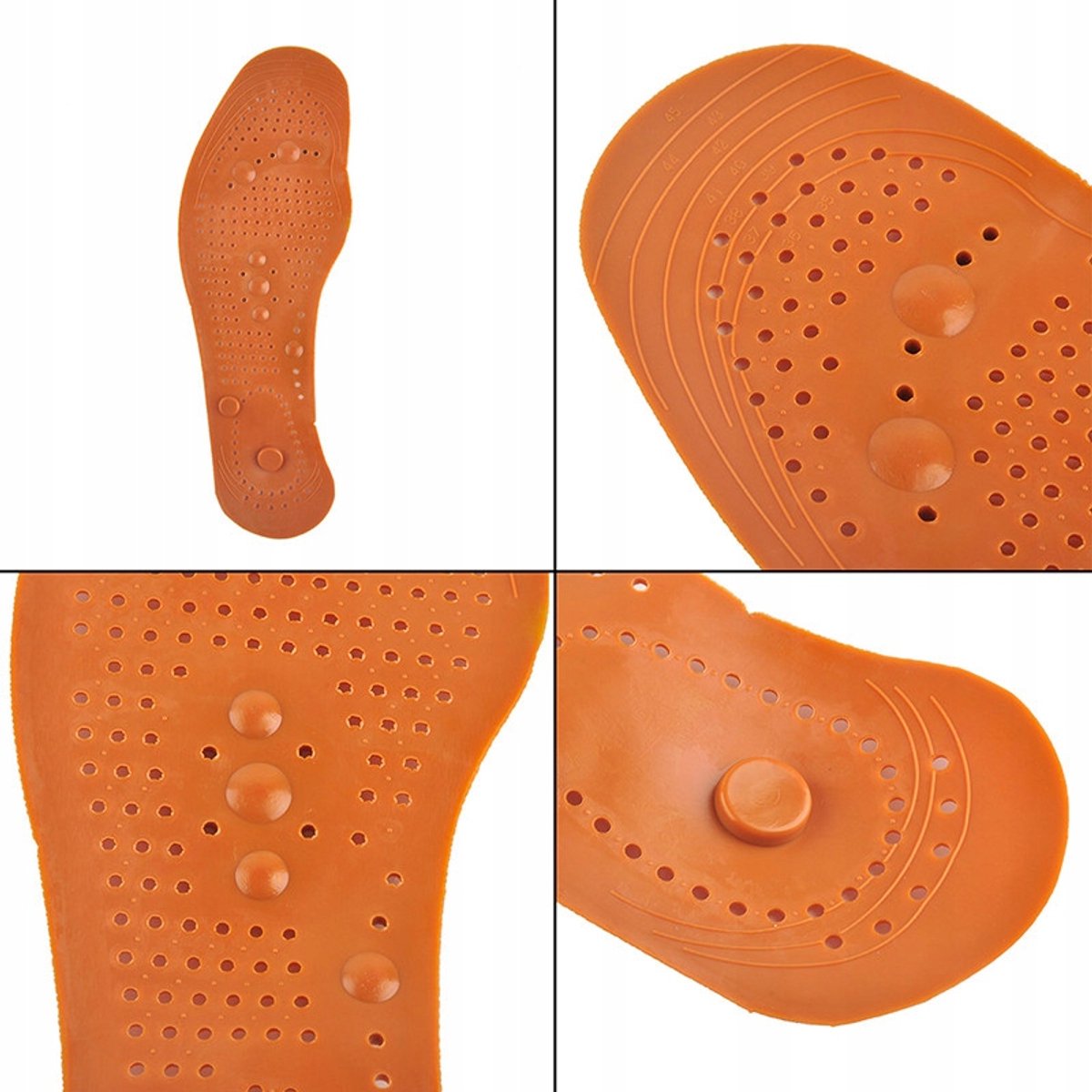 Magnetische Inlegzolen met Massage-effect