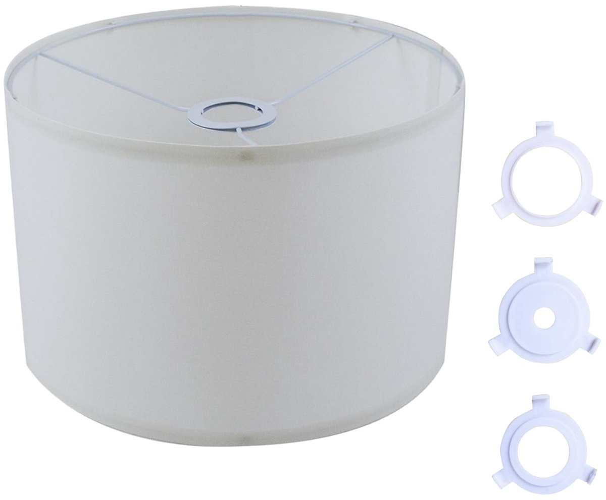 Stoffen lampenkap, lampenkappen met converter voor E27, E26, E14, 11mm - ShopVlot