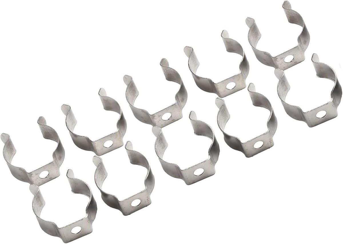 Springclips 25mm - Robuuste Manganese Staal - Zware Kwaliteit - Ideaal voor Gereedschap - ShopVlot
