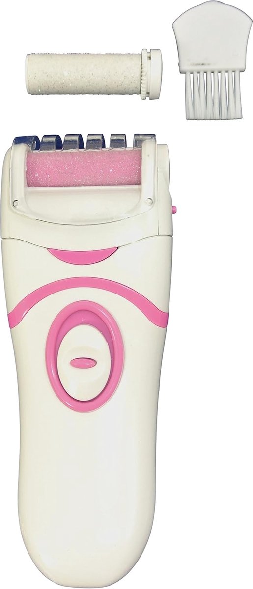 Eeltverwijderaar elektrische pedicure - 2 opzetstukken - 360° werking - gladde voeten en handen - ShopVlot