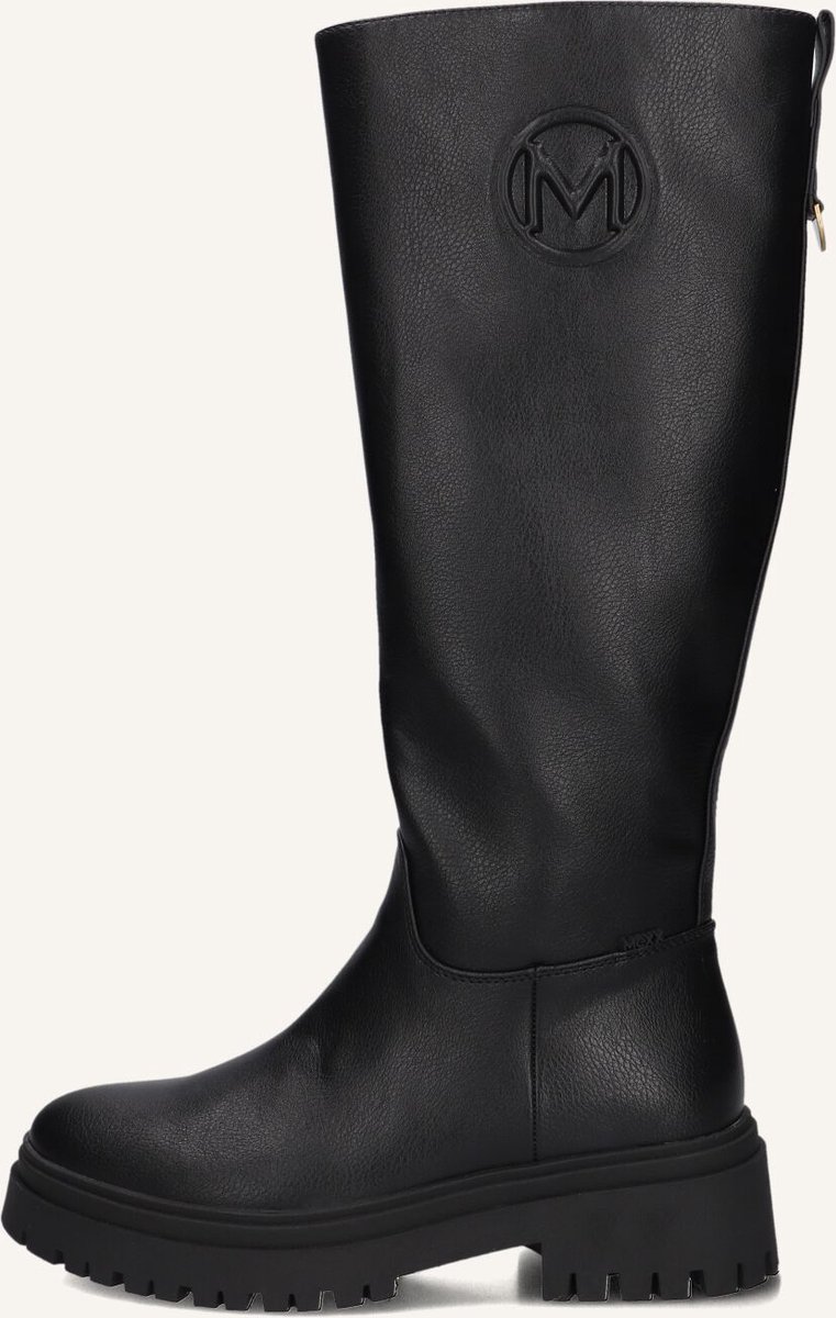 Mexx Maiana Keto Laarzen - Leer - Dames - Zwart - Maat 42