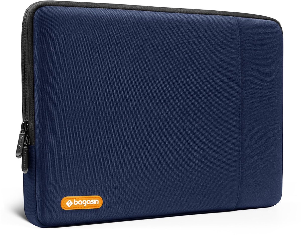 Laptophoes 13,3-14 inch - waterafstotend - met accessoirevak - ideaal voor MacBook Pro 14 inch en Surface Laptop - ShopVlot