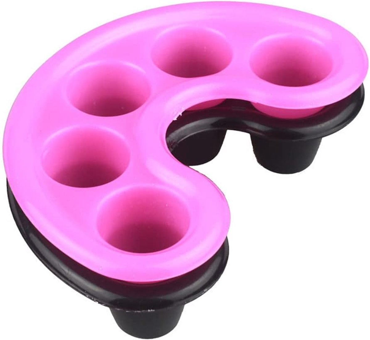 Nail Art Soak Bowl - 2pcs - Hoogwaardige kunststof - Ideaal voor nagellak verwijderen - ShopVlot