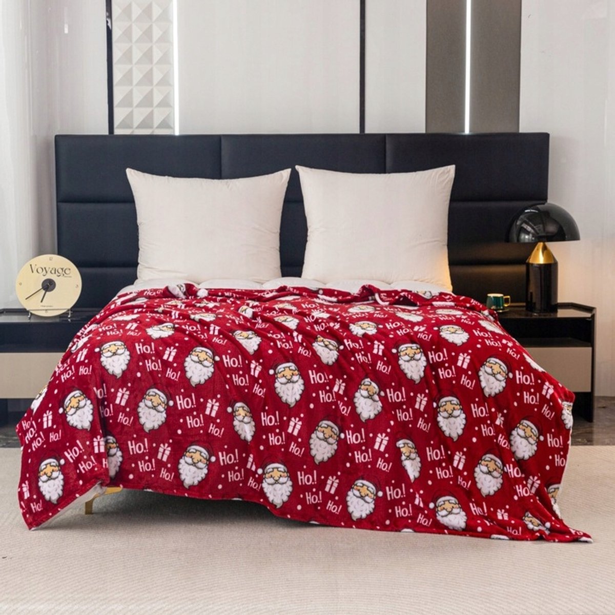 Zachte Pluche Kerst Deken Microvezel 160x200 cm - Perfect Cadeau