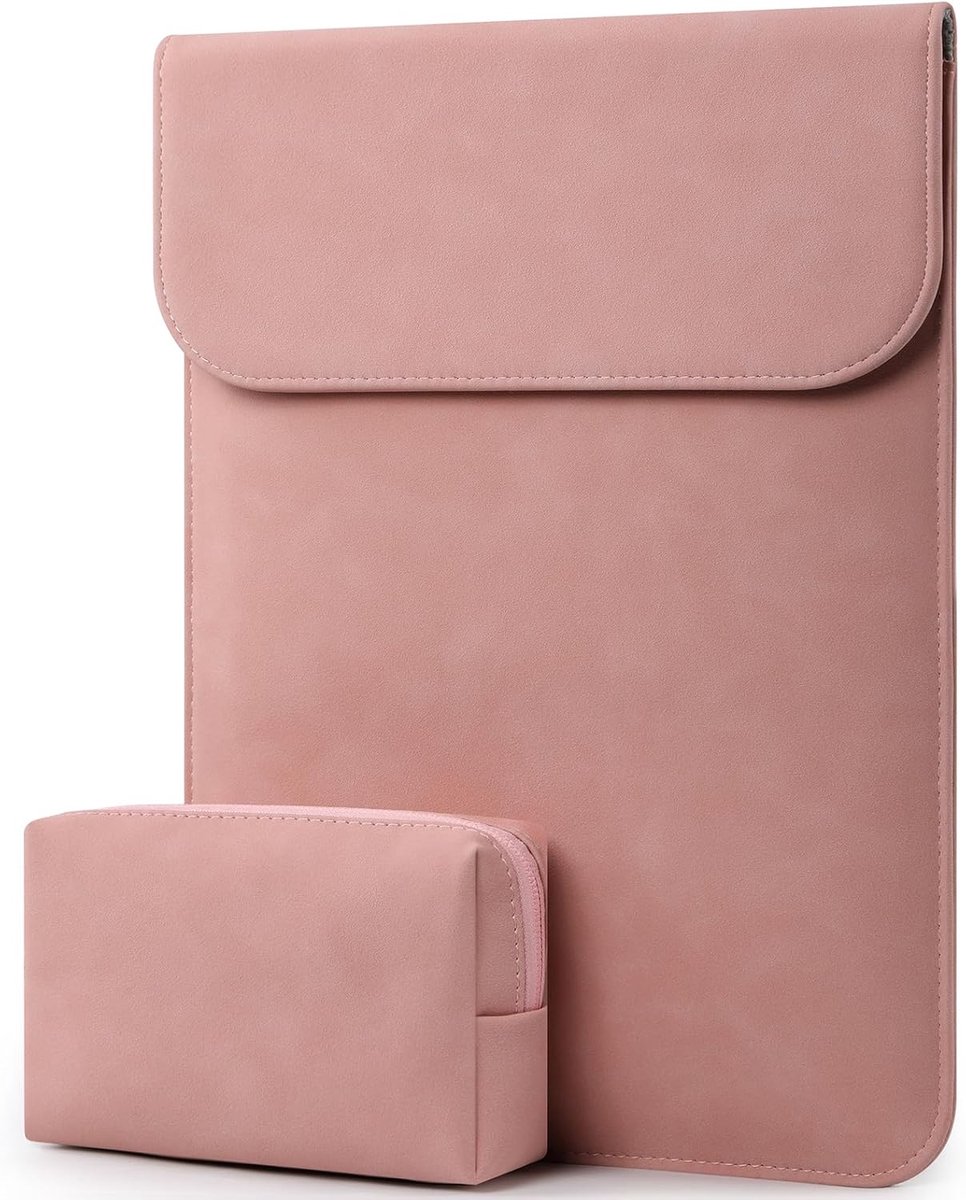 HYZUO 13 Inch Laptophoes Sleeve voor MacBook Pro Air M5, Roze - ShopVlot