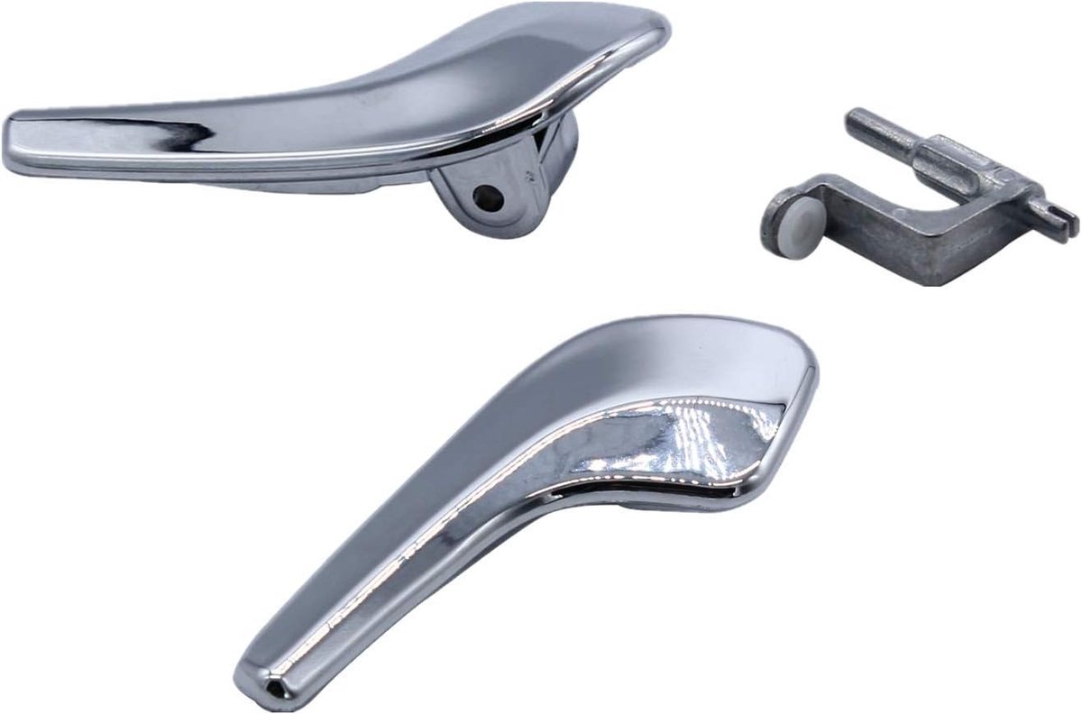 Deurhendel voor Opel Corsa D 2006-2014 - Chroom - Set van 2 - Eenvoudige installatie - ShopVlot