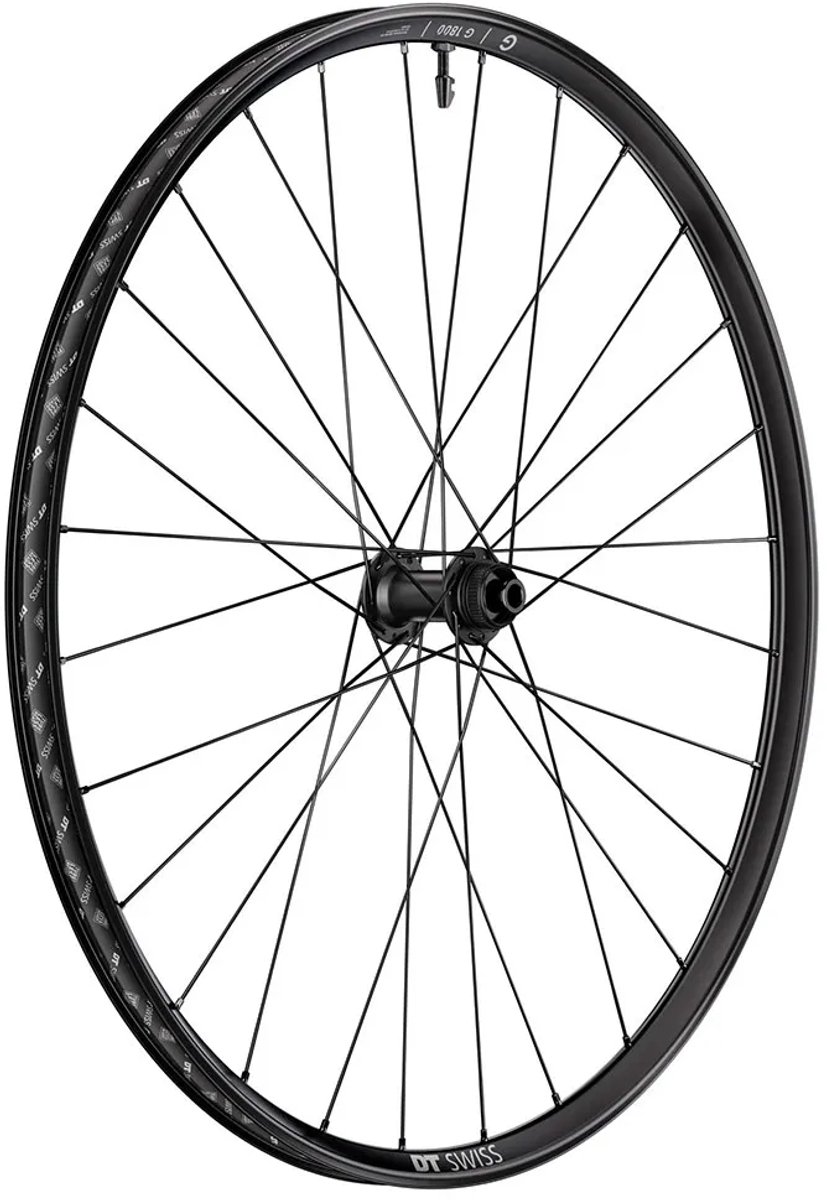 Dt Swiss G 1800 Classic Cl Disc Tubeless Gravel Voorwiel Zilver 12 x 100 mm