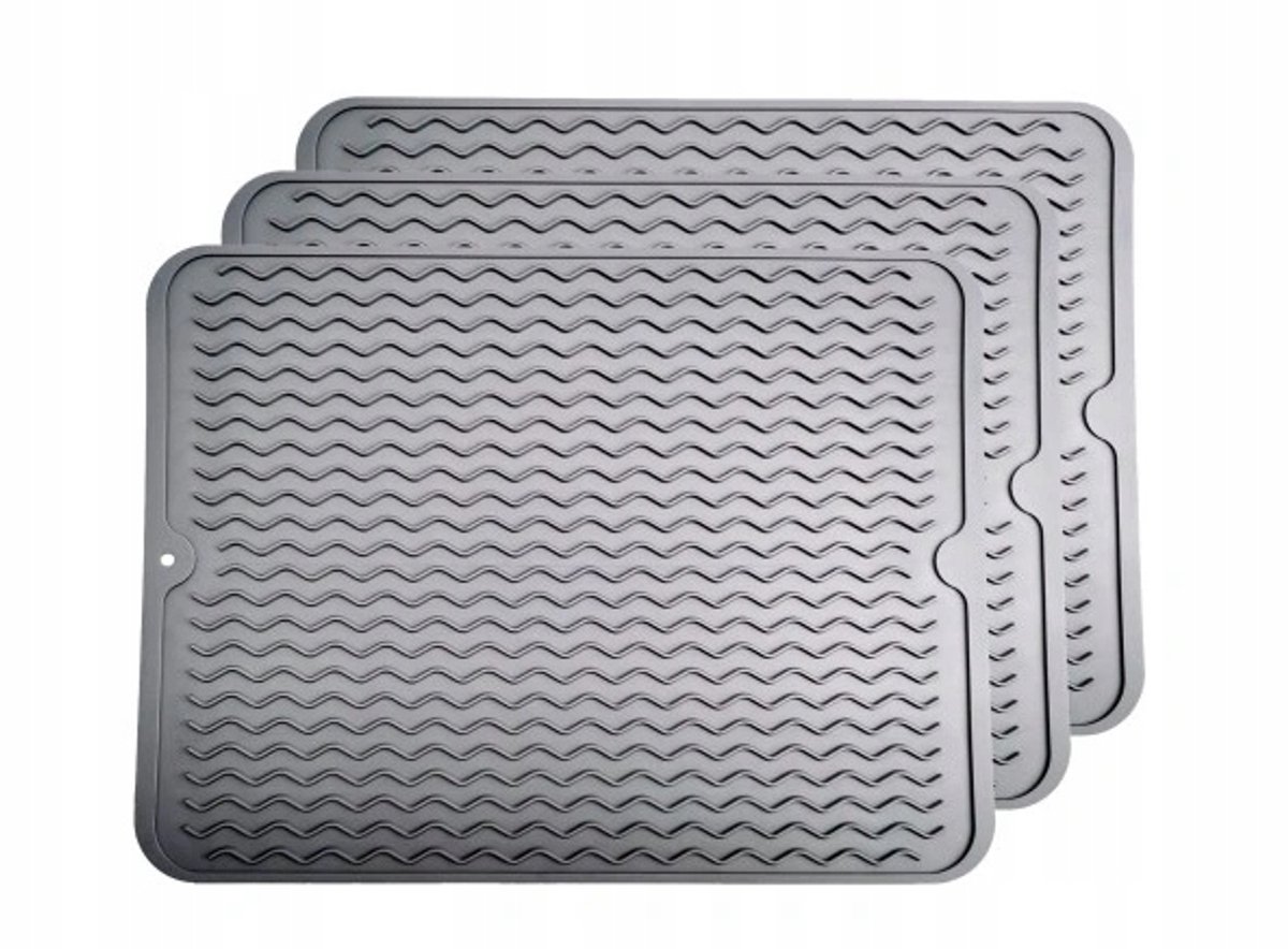 Siliconen Afdruipmat voor Keuken en Bar - 40x30 cm