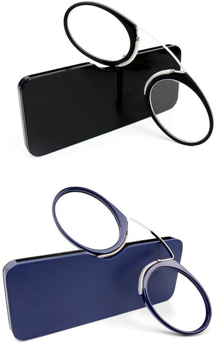 KoKoBin Unisex reading glasses ultra-light mini nose clip unworn reading glasses non-slip reading glasses men women - ShopVlot