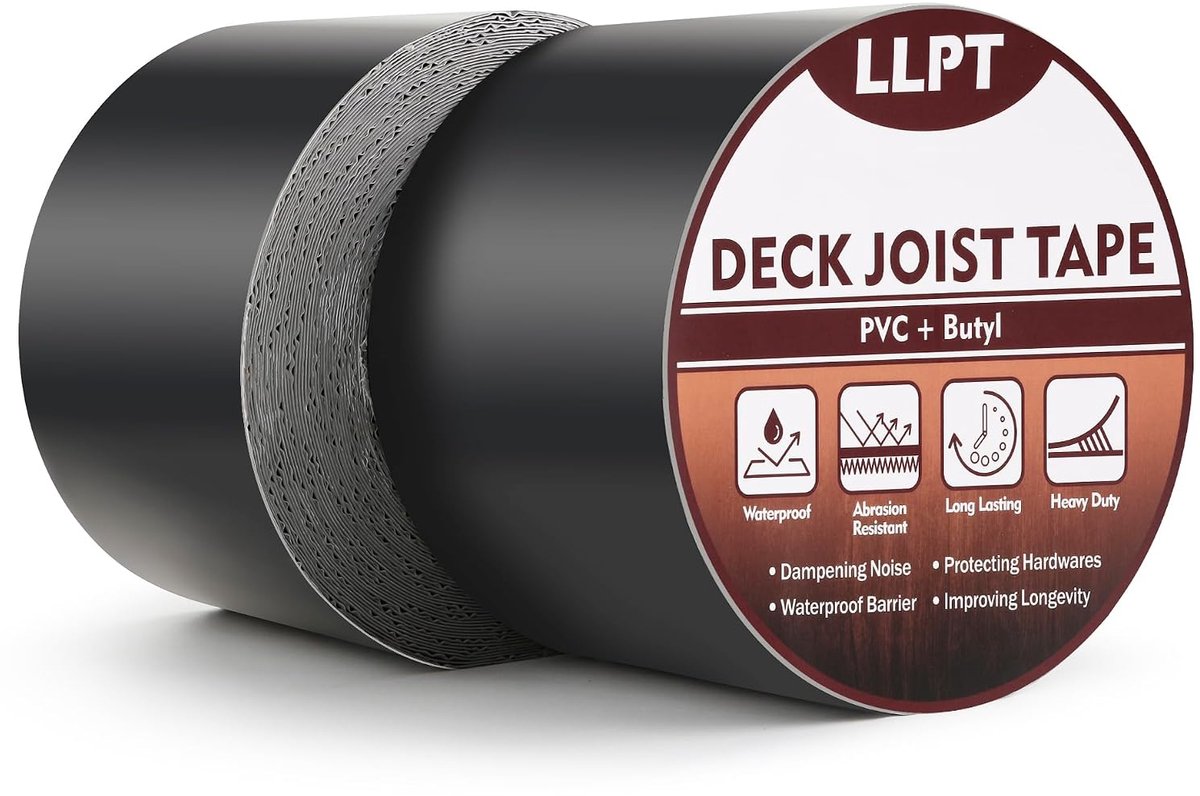 LLPT Beam Tape for Decking - 2 Packs - 101 mm x 15 m - Protective Tape for Beams and Carriers - ShopVlot