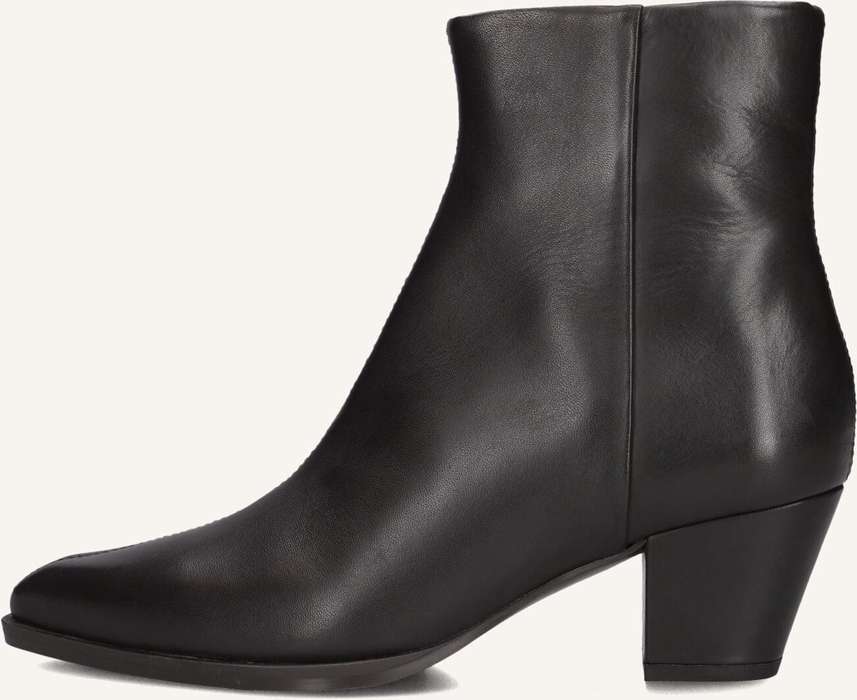 Unisa Lanza Enkellaarsjes - Enkelboots met rits - Dames - Bruin - Maat 36