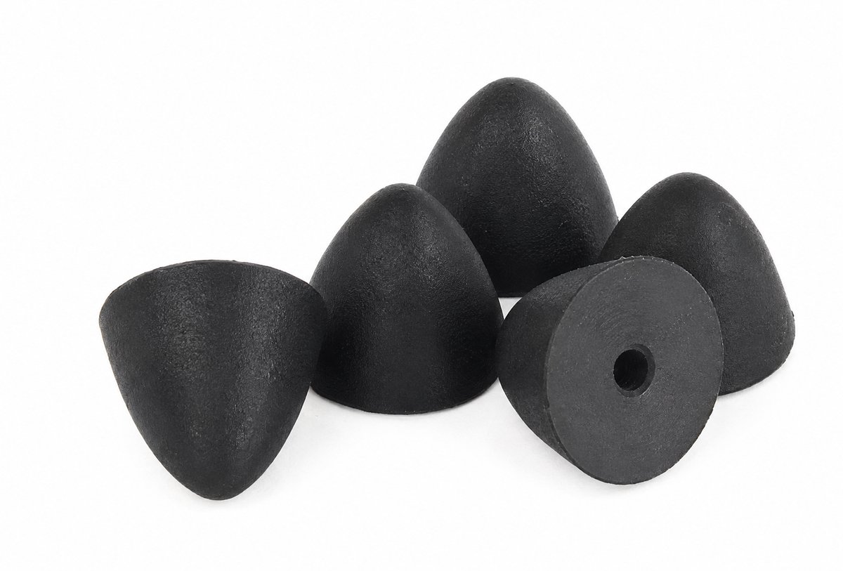 Gemini System 100+ Plain Nose Cones 5 stuks voor ankerlood en zeevislood