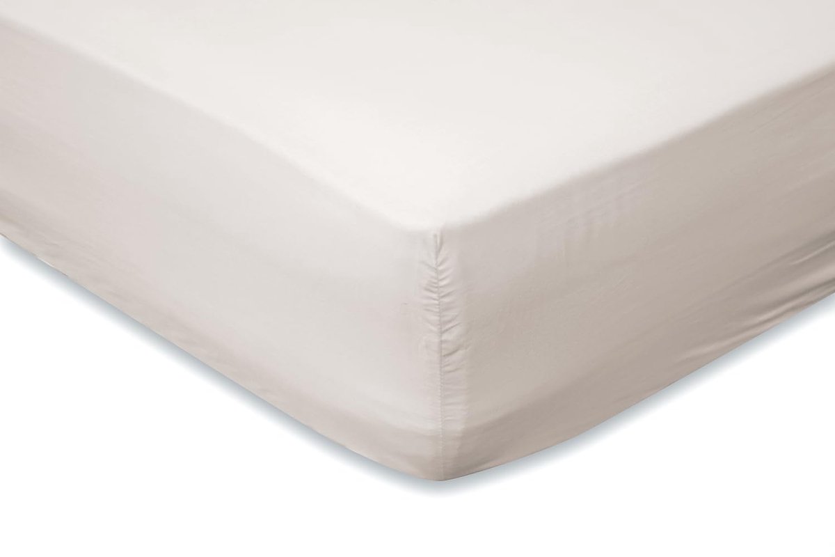 Fitted sheet Jersey Cotton Stretch 35cm High Angle - ivory 140x210/220cm - 160x200cm - ShopVlot