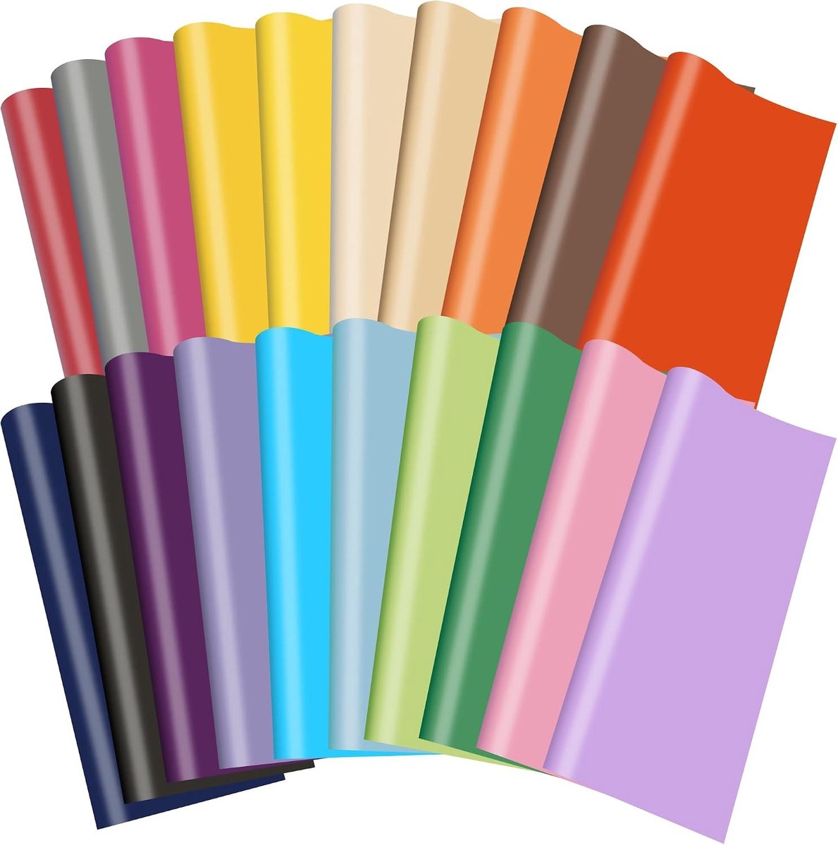 Gekleurd Zijdepapier - Gemengd - 50 x 70 cm - Voor Verjaardags- en Bruiloftdecoraties