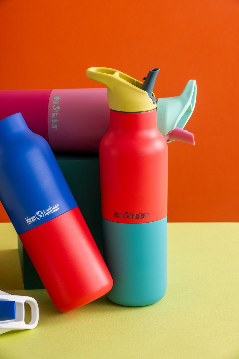 Klean Kanteen Rise Classic Insulated 473ml - Kaleidoscope Limited Cayenne Kaleidoscope- Special Edition Drinkfles – foto 4