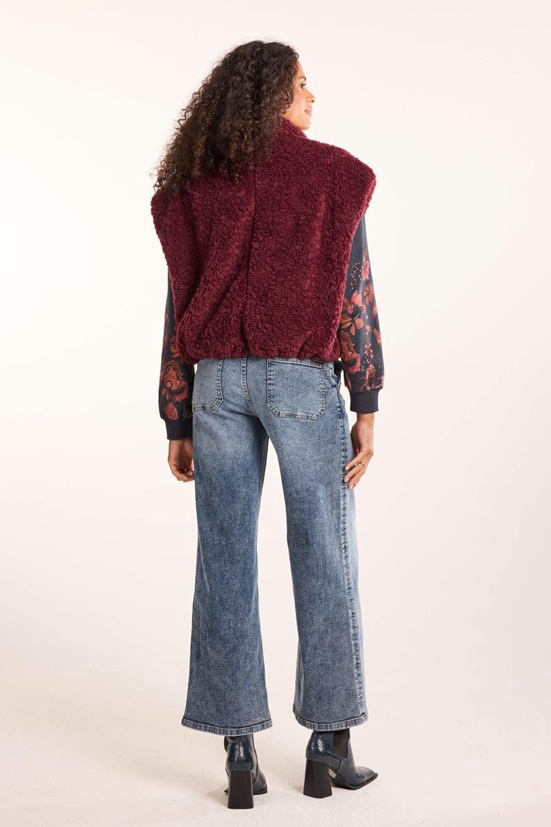 DIDI Dames Gilet Ease Windsor wine maat 38