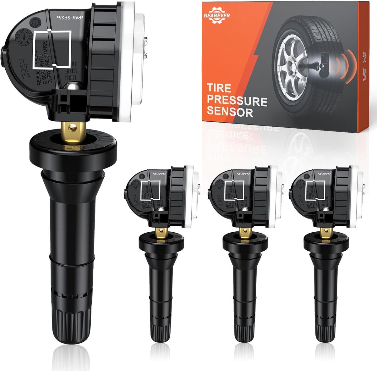Bandenspanning Sensor TPMS 433MHz - Geschikt voor Opel Antara, Corsa, Insignia, Meriva - 4 Stuks - ShopVlot