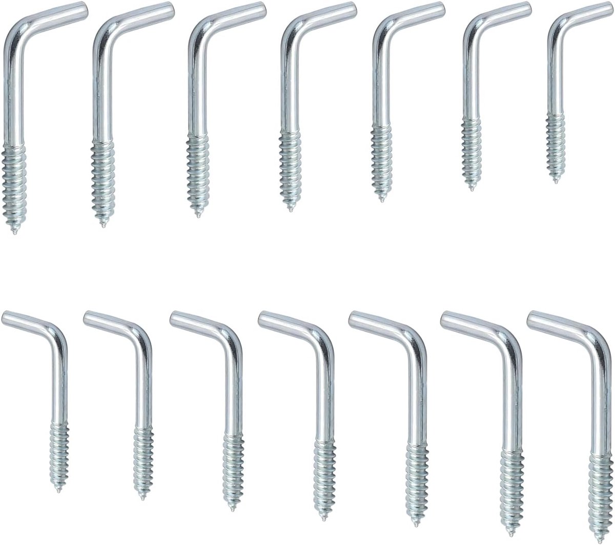 14 pcs screw hooks, L hooks - ShopVlot