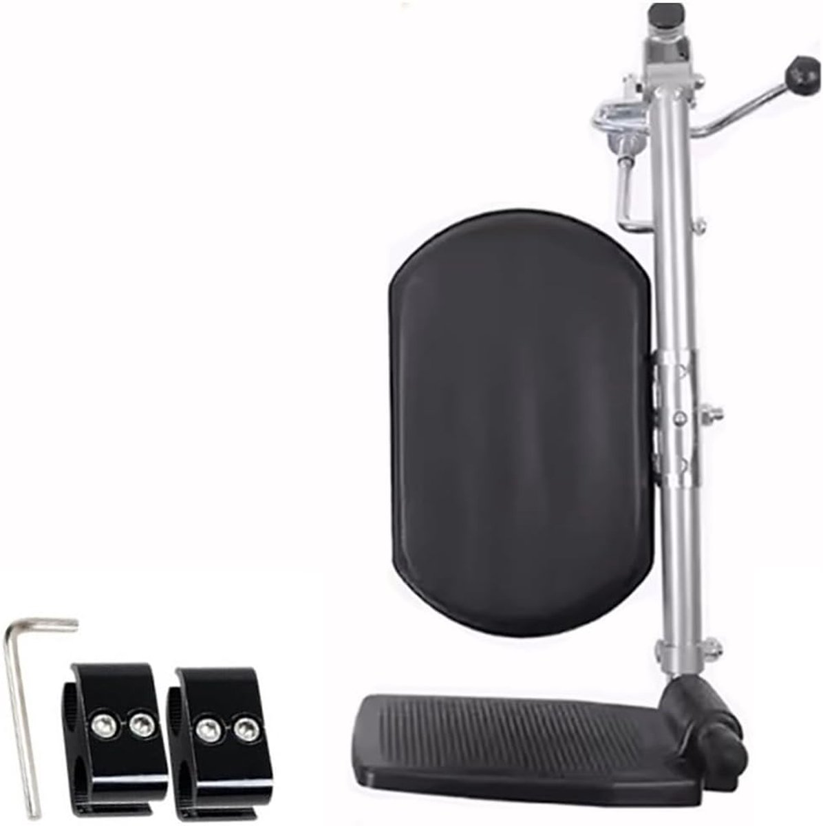 Verstelbare voetensteun voor kinderwagen, draagkracht 100 kg/pedaal, instelling 40-70 cm, hoogte 90-180 graden, snelle - ShopVlot