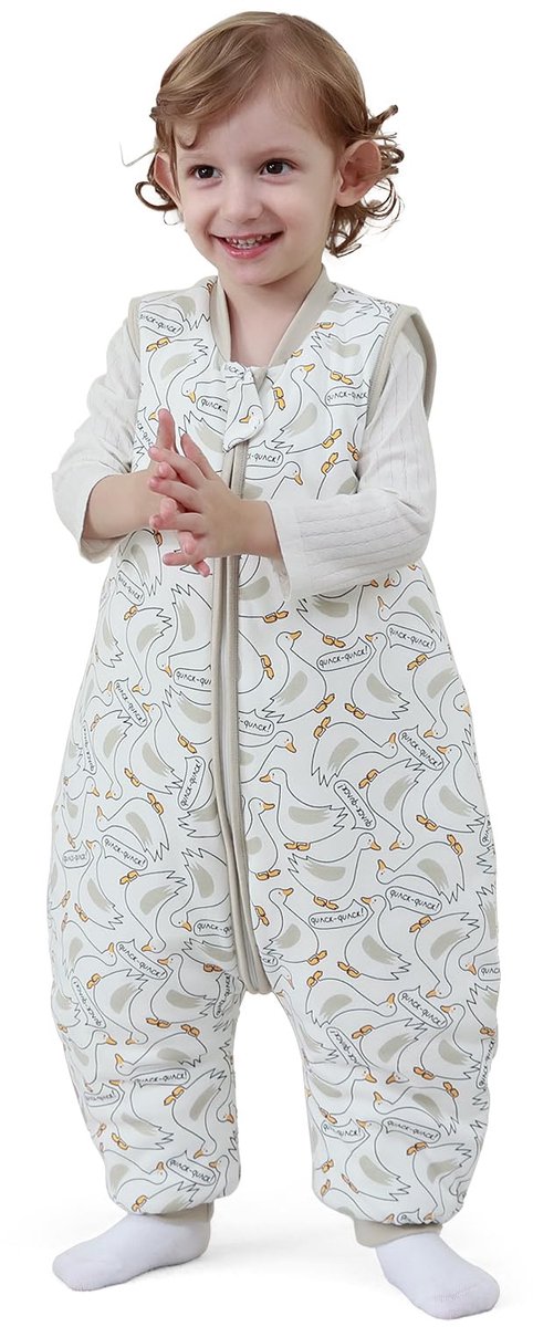Babyslaapzak winter 2,5 TOG - katoen - met voeten - ideale warmhouders voor kleintjes - ShopVlot