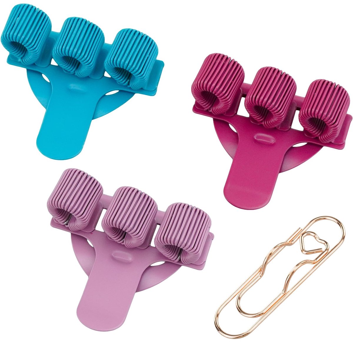 3 pennenhouders met clip, pennenhouder voor verpleegsters, verstelbare drie-gats pennenhouder voor verpleegsters - ShopVlot