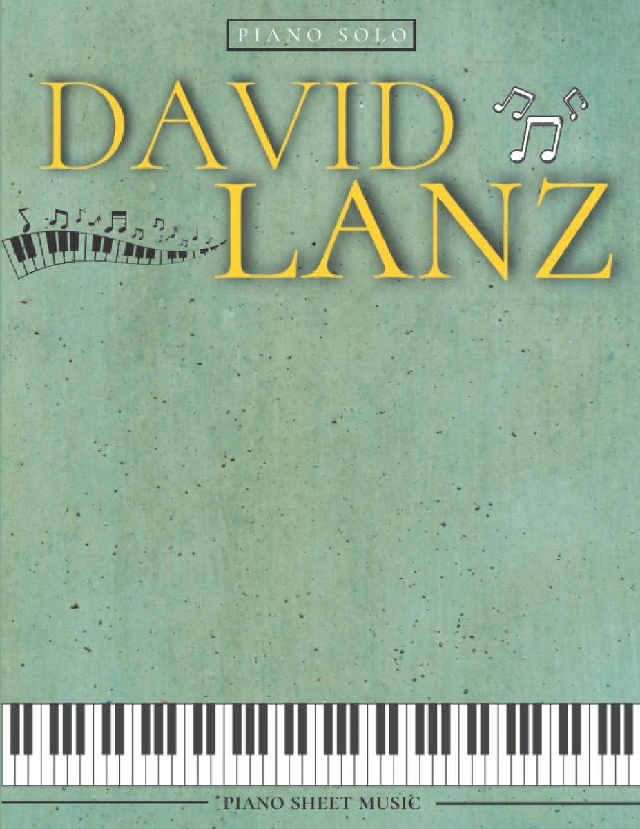 David Lanz Piano Sheet Music: Collection of 16 Songs for Piano Solo - ShopVlot