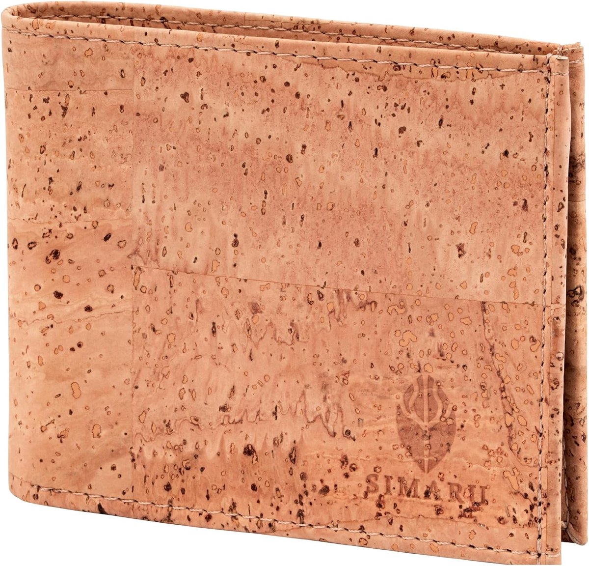 Simaru Wallet Money Wallet Portmonee Cork Vegan Wallet, RFID Protection Wallet, High Quality Cork Leather, Vegan - ShopVlot