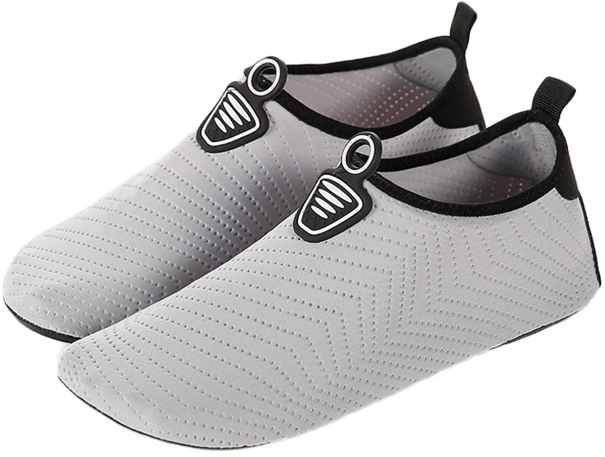 zwemschoenen 41/42 EU - grijs - sneldrogend - voor blote voeten - ShopVlot