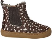 Vertbaudet Chelsea boots met rits en elastiek van leer voor baby