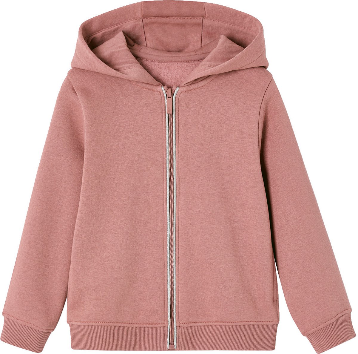 Vertbaudet sweater met rits met capuchon voor meisjes