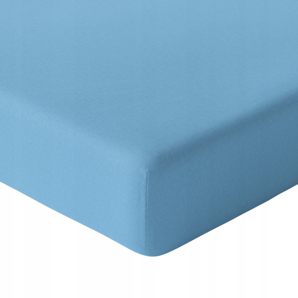 Jersey Hoeslaken 120x60cm Katoen 100% met Elastiek - Blauw