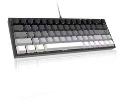 ZIPFORCE Gaming keyboard, 68-key mechanical keyboard, blue switches, type-C wired connection, multi-color mixed - ShopVlot