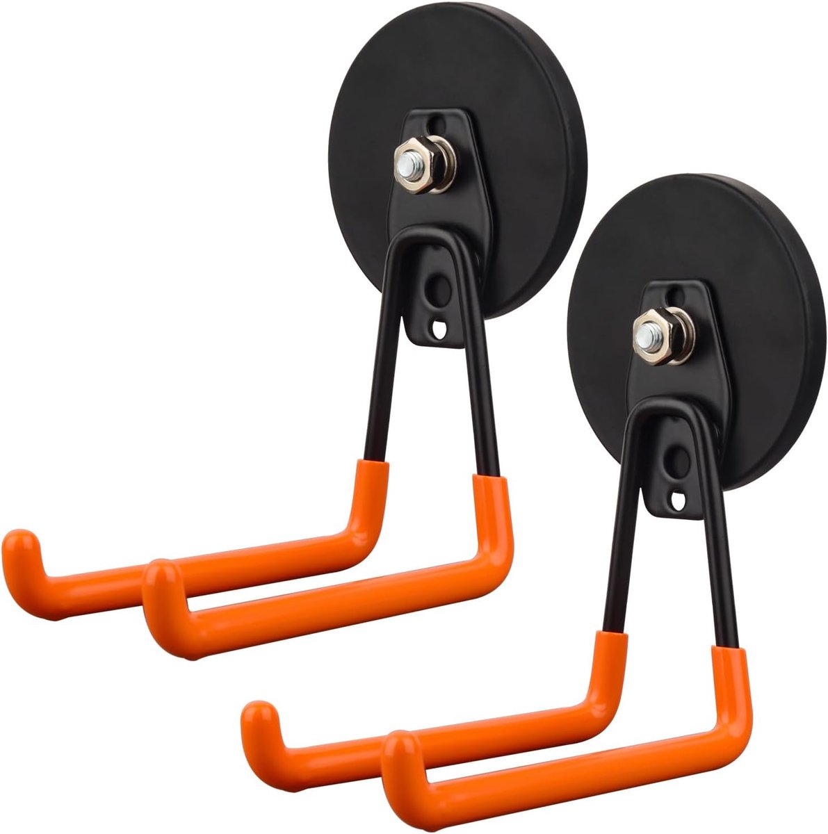 MUTUACTOR Sterke magneethaken, 2 stuks metalen magneethaken, zware lasten, voor gereedschapsorganizer, geschikt voor - ShopVlot