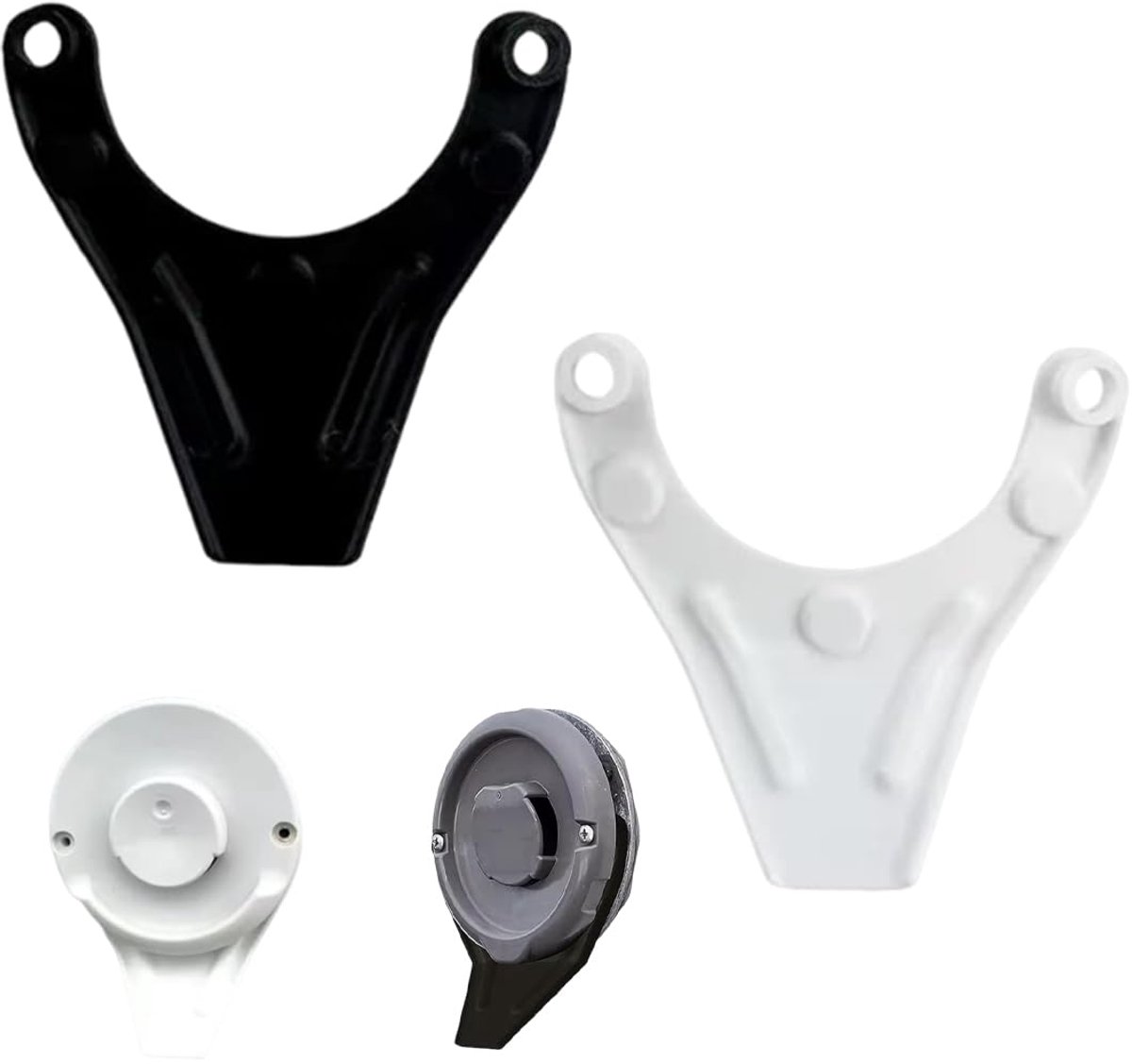 2 Stuks Condenswaterafvoer voor Camper - Wit en Zwart